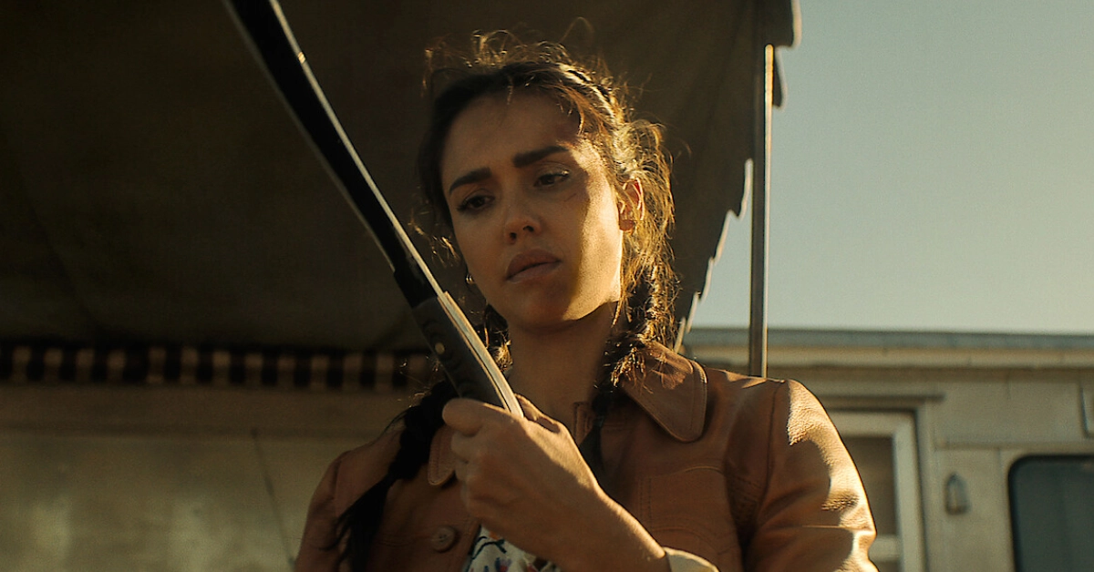 Jessica Alba Takes Over Netflix with “Trigger Warning”